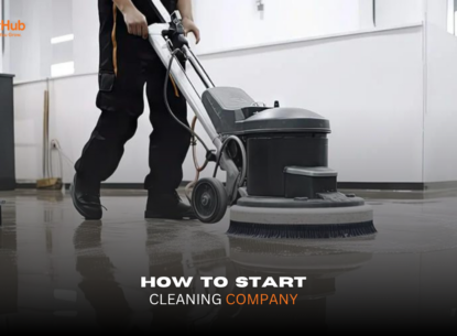How to start a cleaning company in Dubai with professional floor cleaning machine